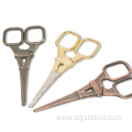 Gold Eiffel Tower Etched Beauty Scissors of Stainless Steel Quality